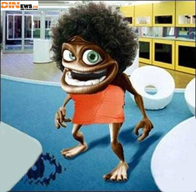 Crazy Frog - негр!