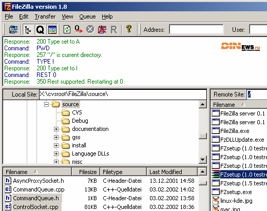FileZilla 2.2.13с