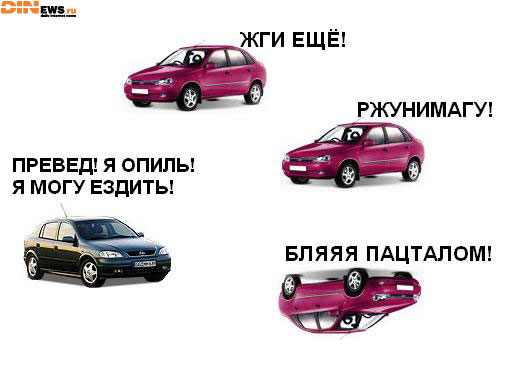 Опель vs Калина