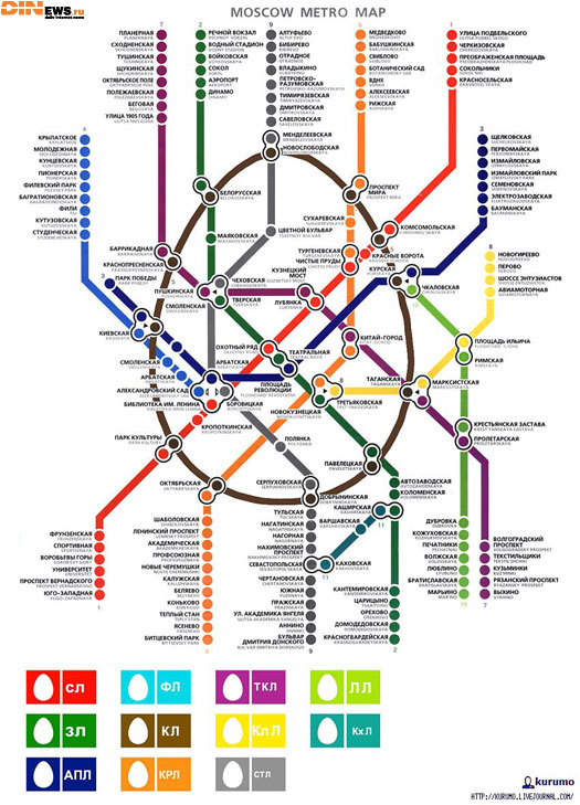 Ребрендинг московского метрополитена...