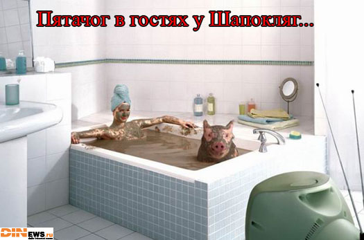 Пяточог в гостях у Шапокляг...