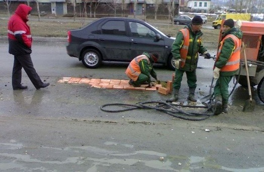 Ремонт дороги... Оооок!