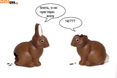 Шоколадные зайцы!