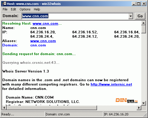 Win32Whois 0.9.5